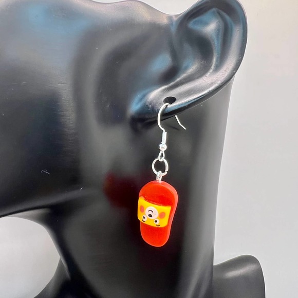 Flip Flop Earrings - Summer Earrings - Slides Earrings - Shoe Earrings - Summer - Picture 10 of 10